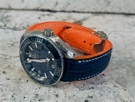 correa caucho omega seamaster planet ocean|omega planet ocean straps.